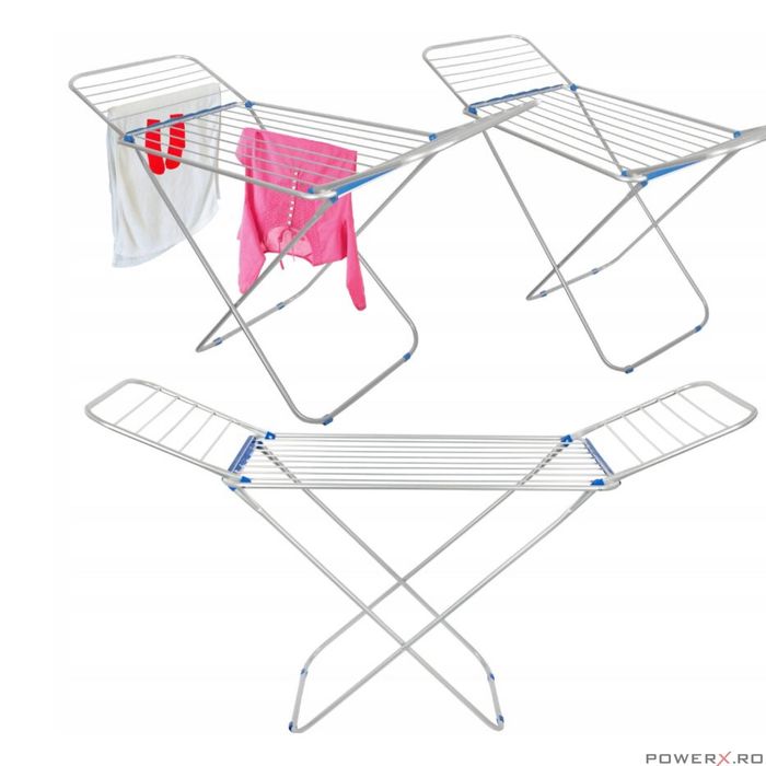 Uscătoare de rufe aluminiu, pliabil, Sepio