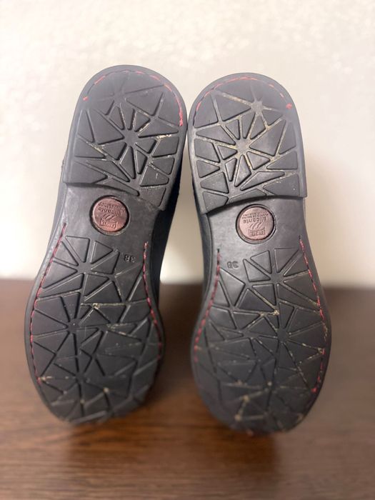 Camper Peu botine piele naturală neagră, măr. 38