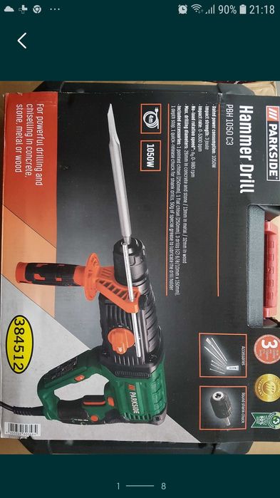 Flex pe acumulator, ciocan demolator, etc