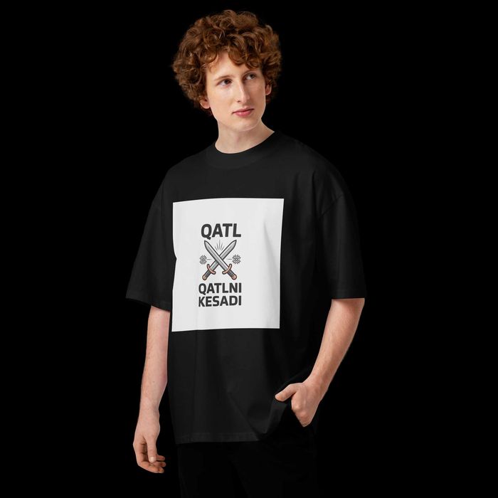QATL QATLNI KESADI — Premium Oversized Futbolka