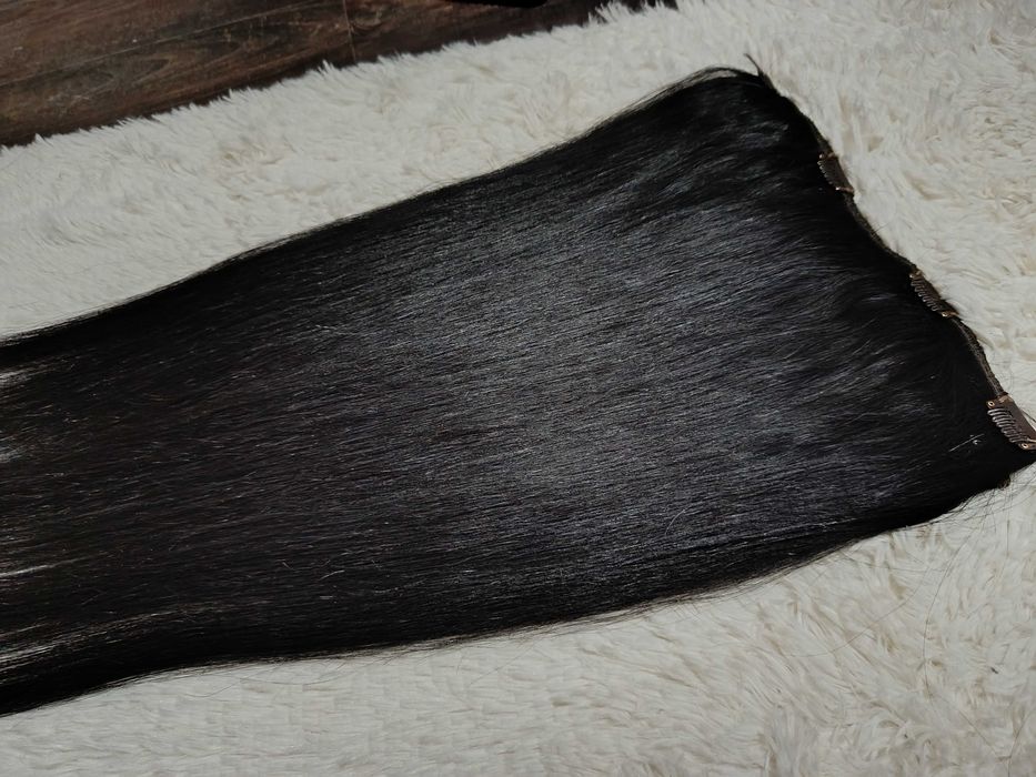 Естествена коса черна