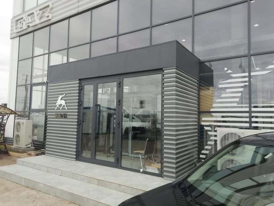 Алюминиевые витражи, тамбуры