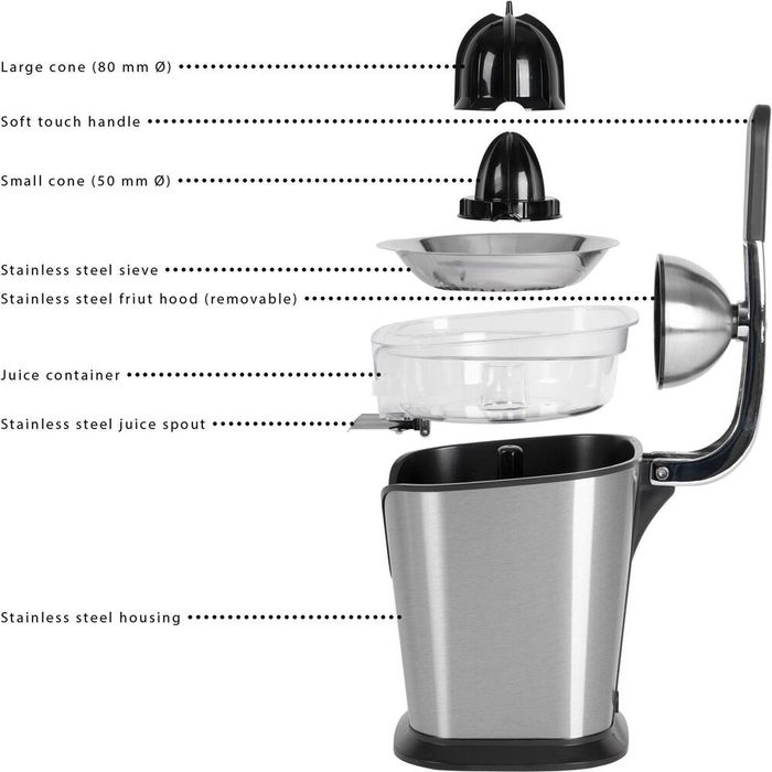 Нова сокоизстисквачка/преса ProfiCook PC-ZP 1154