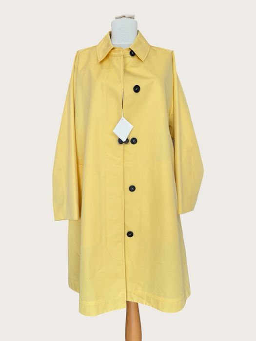 Max Mara, Trench impermeabil, galben, 38 EU / M