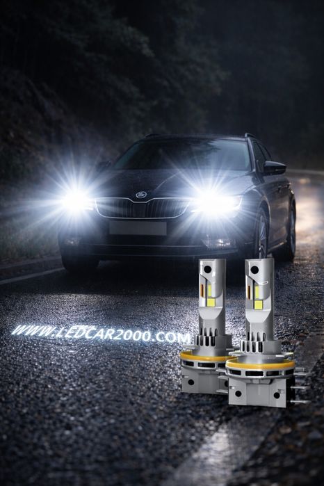 LED Крушки H15 – DRL + Дълги светлини | Професионална серия