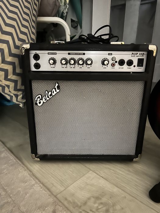 Бас гитара с усилителем