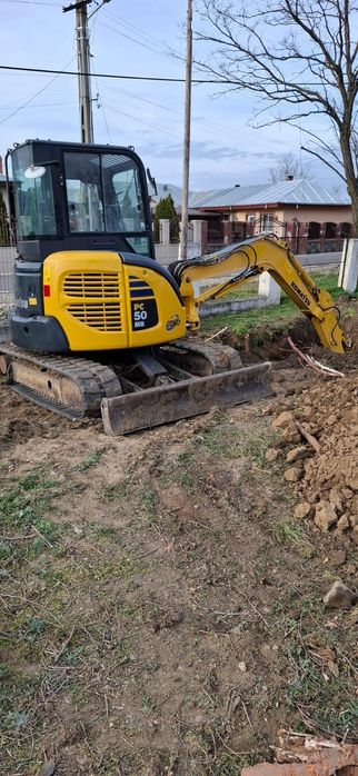 Vând excavator Komatsu pc50