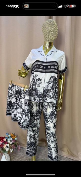 Пижама тпойка диор новая