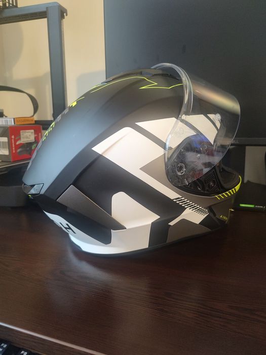 КАСКА Airoh SPARK rise black matt - ПОДАРЪК - Интерком!