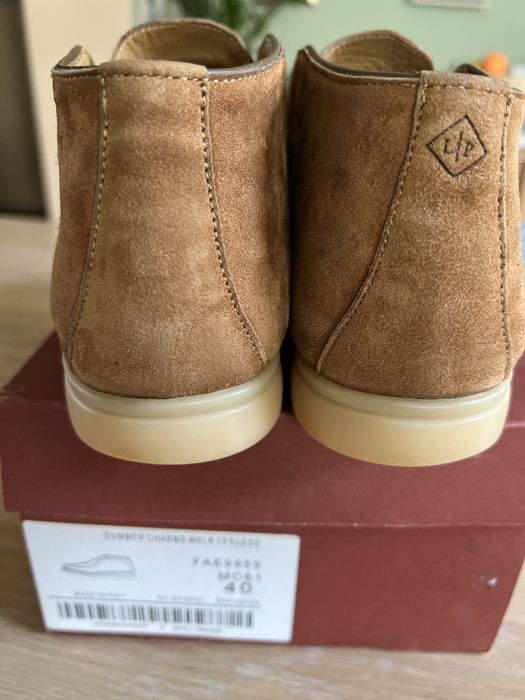 Loro Piana classic nubuck desert boots