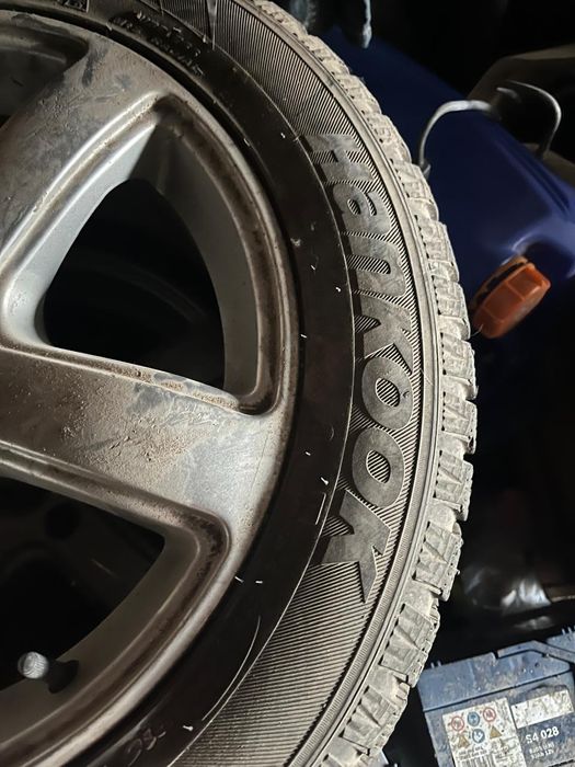 Диски PASSAT B6 с резиной 215/55/16