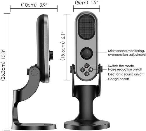 Микрофон для телефона  и компьютера Jmary MC-PW7