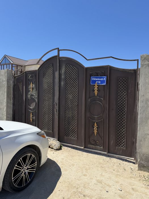 Продается БУ ворота с калиткой. Самовывоз.