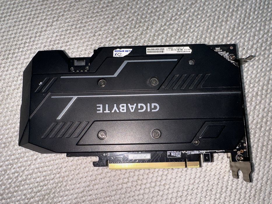 Видеокарта gtx 1660 ti gigabyte