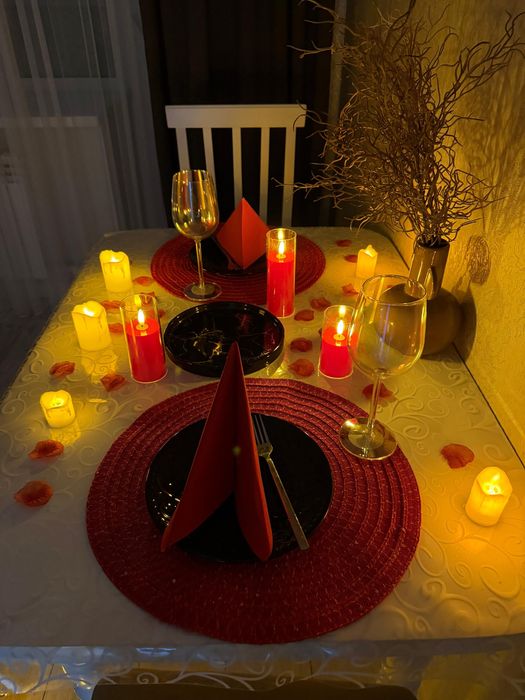 Оформление квартир)романтический вечер)