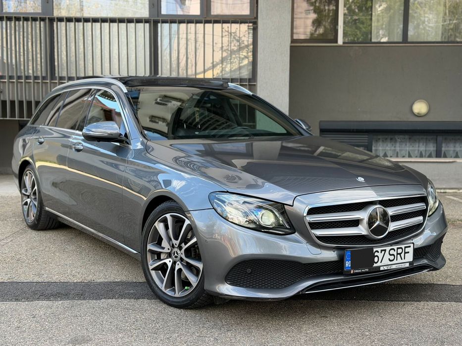 Mercedes E klass 2018 350d•Pano•Designo •4Butoane•Suspensie•Variante