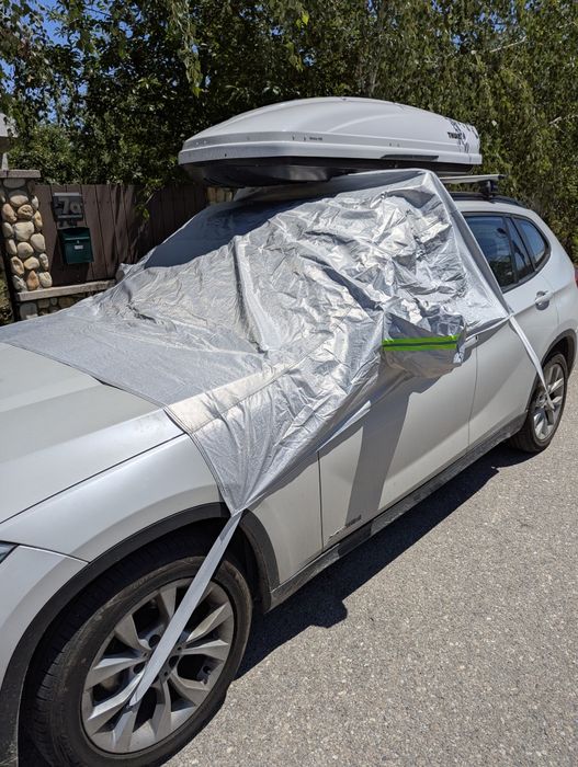 Parasolar Auto 3 geamuri -Parbriz + laterale- Protecție soare, zapada