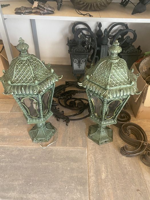 Stalp iluminator/ felinar/ fonta 75cm /h