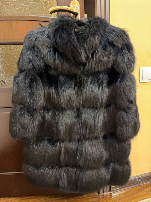Женская шуба Песец