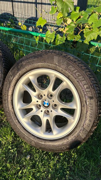 Cauciucuri de iarna Michelin Alpine5 - 235/55 R17 + jante BMW