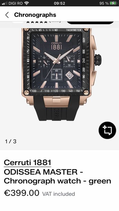 Ceas Cerutti Odissea Master 1881