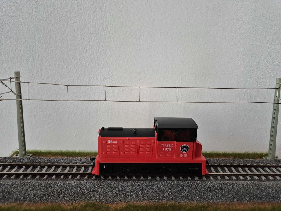 Trenulet Locomotiva manevra scara HO