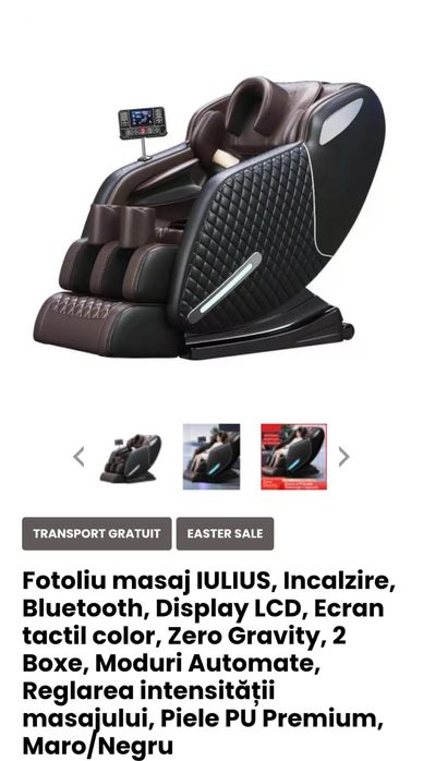 Scaun de masaj  Top mnd-S01