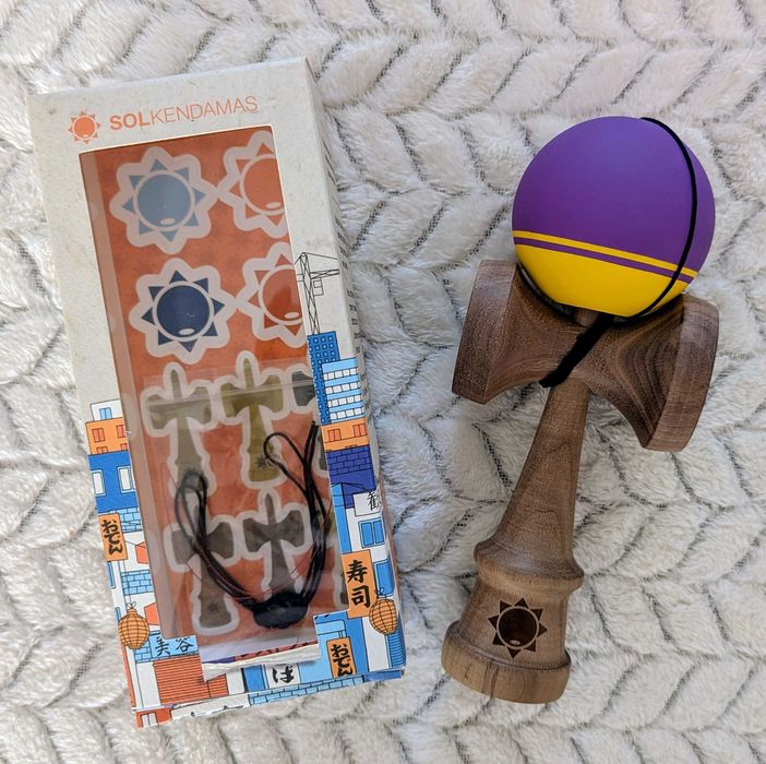 SOL Su Lab Kendama Friction Clear & Crushable Bevel / SOL Fuzzy / Luzumaki / SOL Craft Spectra Ken (PRET PE BUCATA!)