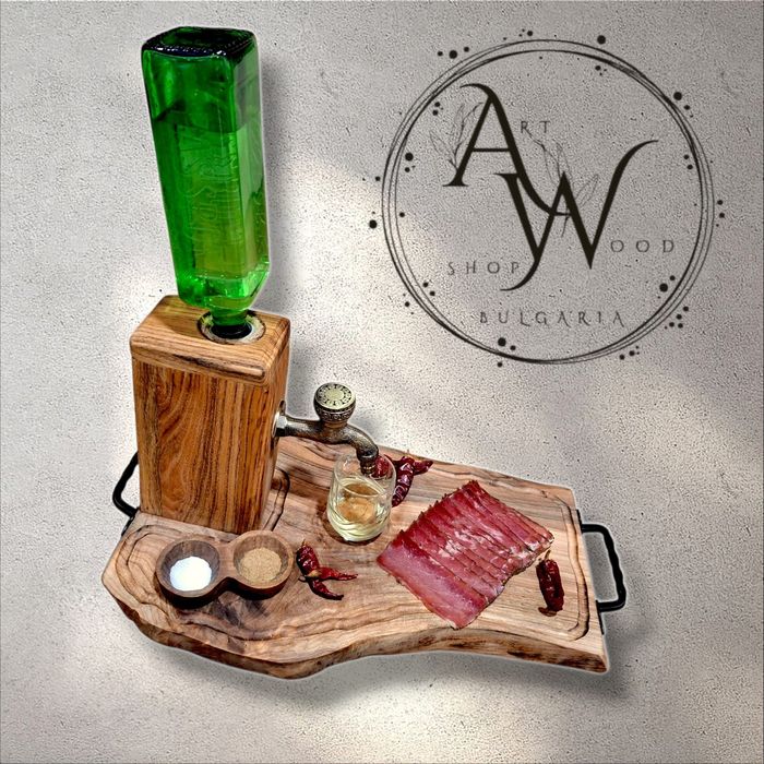 Диспенсър за Алкохол от орех