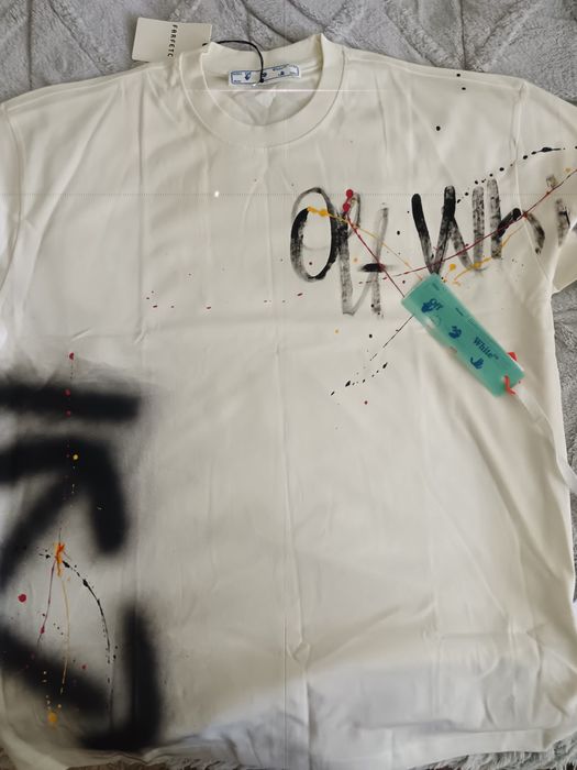 Tricou premium OF WHITE 4XL