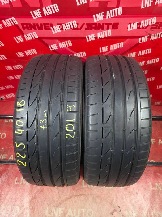 Anvelope de VARA - 225/40/18 - Bridgestone - 7.37 MM - DOT 2019 !