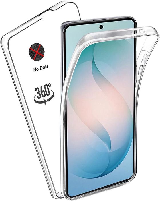 Прозрачен 360° градуса кейс за samsung galaxy s26+ plus