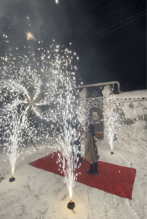 Фейерверк Вертушка Холодный фонтан Салют Шар Дым БАНТ