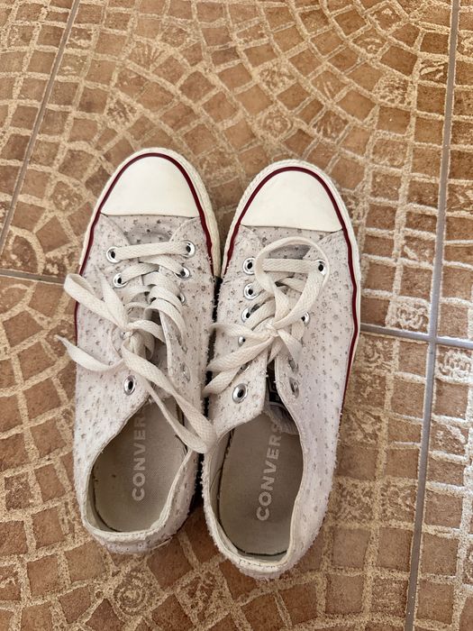 Converse originali albi model lejer de vara