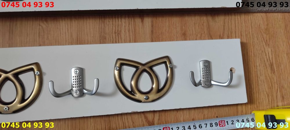 cuier 2 bucati 55cmx10cm pret pe ambele