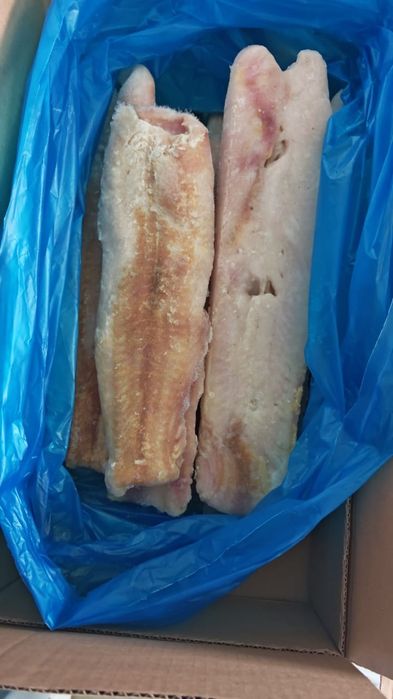 Филе щуки и сома коробками