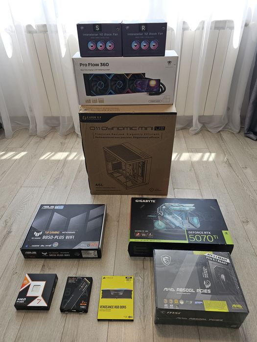 Pc gaming -Ryzen 7-9800X3D- Rtx 5070Ti-32Gb Ddr5-2Tb-NOU