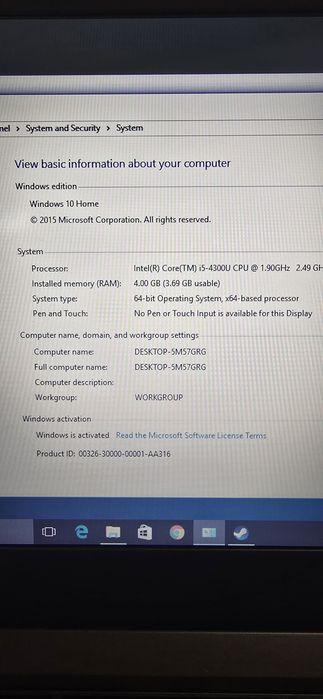 Laptop Lenovo X240