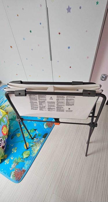 Stokke Flexi bath Сгъваема
ваничка с подложка и стойка.