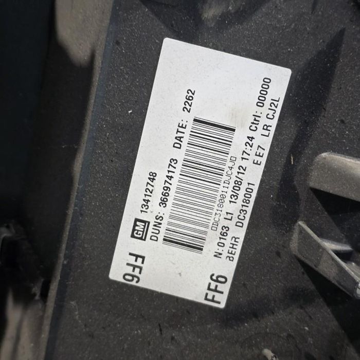 Carcasa aeroterma climatronic Opel Astra J Facelift