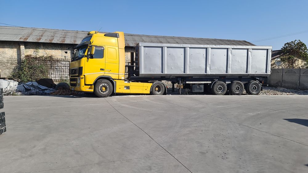Semiremorca basculabila transport fier vechi!