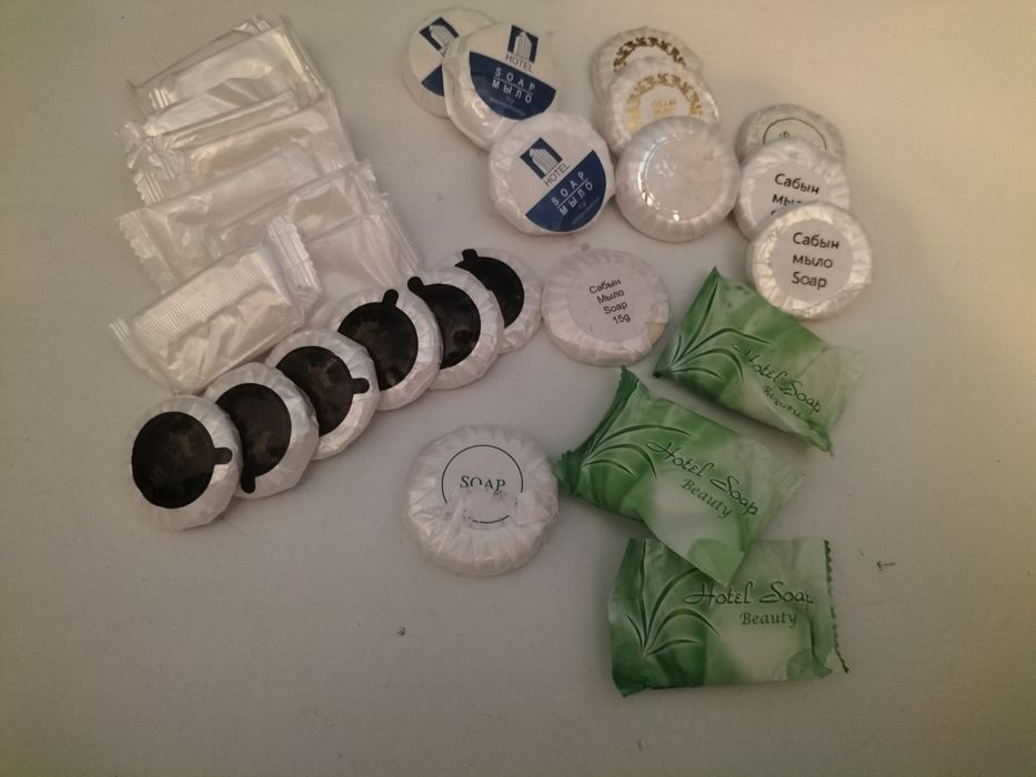 Продам  мыло мойки гостиничные одноразовые.