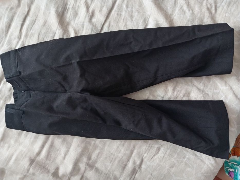 Классические чёрные брюки на мальчика