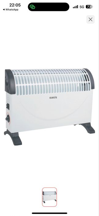 Конвектор Oasis , утеплитель для комнат