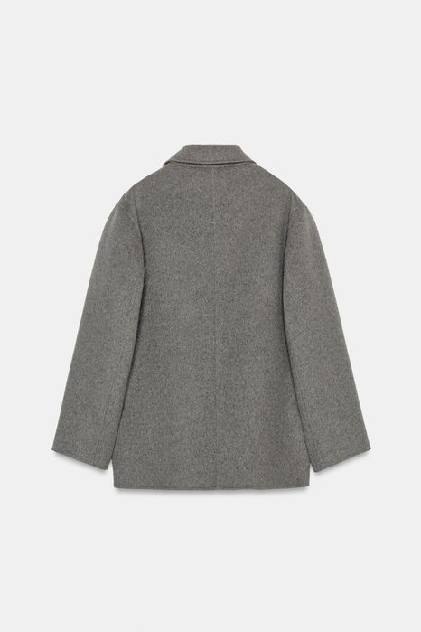 Palton lana oversize Zara wool edition