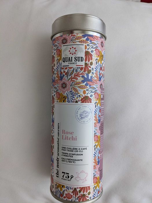 Ceai premium Quai Sud France – Rose Litchi, 75g