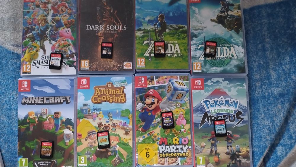 Nintendo switch OLED TOTK limited edition + card 256gb si altele