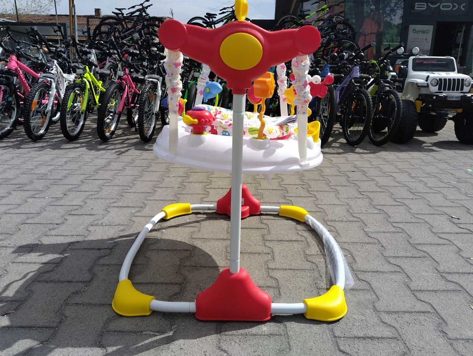 MONI Детско бънджи VISTA бял