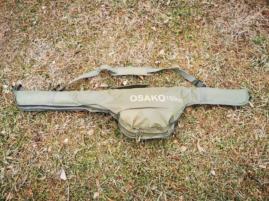 Двоен шарански калъф подходящ за голями макари, 150см