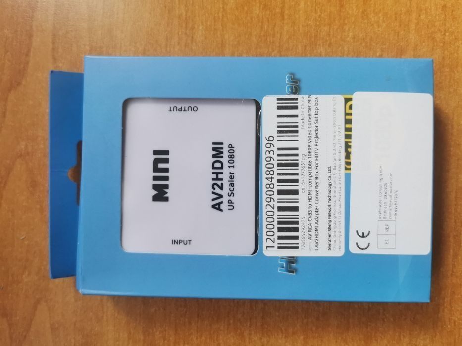 Adaptor AV  RCA to HDMI